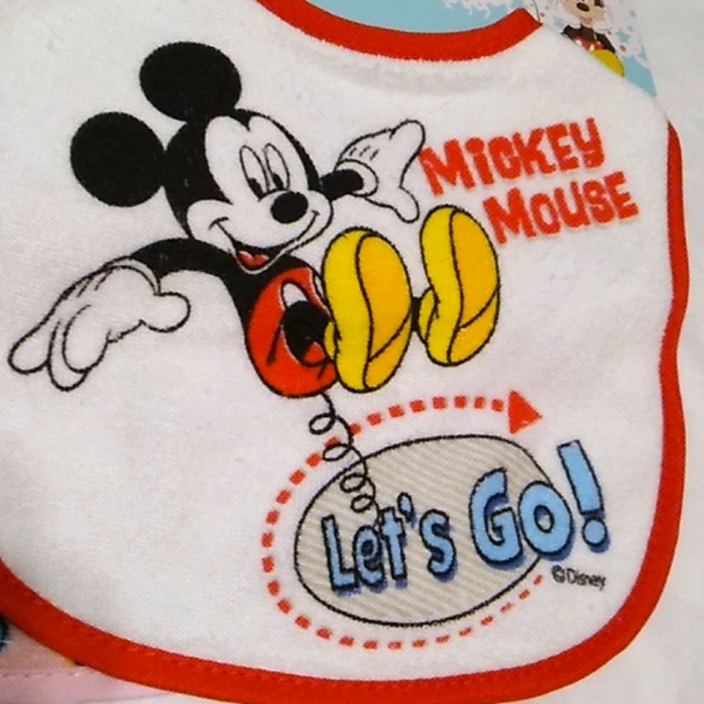 Nwt Disney Baby Bib Bundle (Set of 3) - Picture 4 of 6